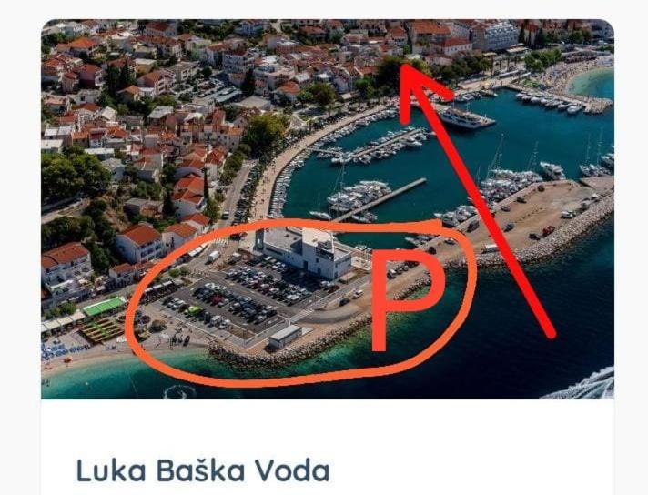 Apartment Narda Baska Voda Luaran gambar